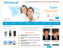 Tablet Screenshot of dermeus.pl